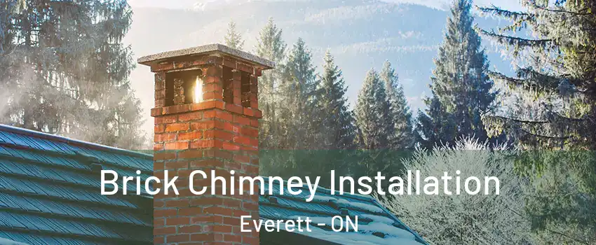  Brick Chimney Installation Everett - ON