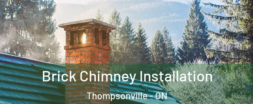  Brick Chimney Installation Thompsonville - ON