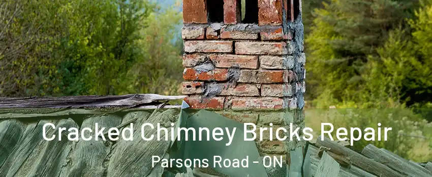  Cracked Chimney Bricks Repair Parsons Road - ON
