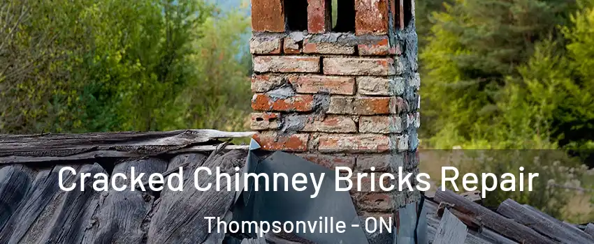 Cracked Chimney Bricks Repair Thompsonville - ON