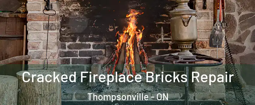  Cracked Fireplace Bricks Repair Thompsonville - ON