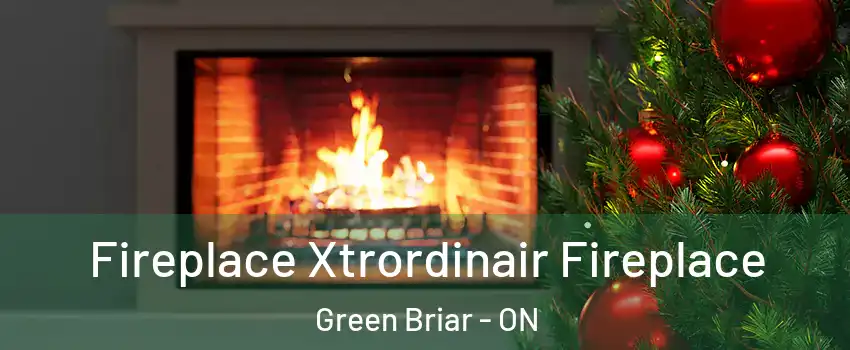 Fireplace Xtrordinair Fireplace Green Briar - ON