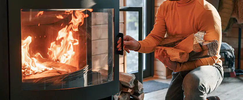 Residential Fireplace Ceramic Glass Installation in Green Briar, ON
