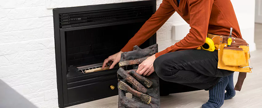 Metal Fireplace Installation in Green Briar, Ontario