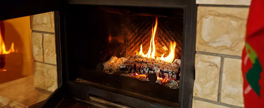 Commercial Prefabricated Fireplace Replacement in Green Briar, Ontario