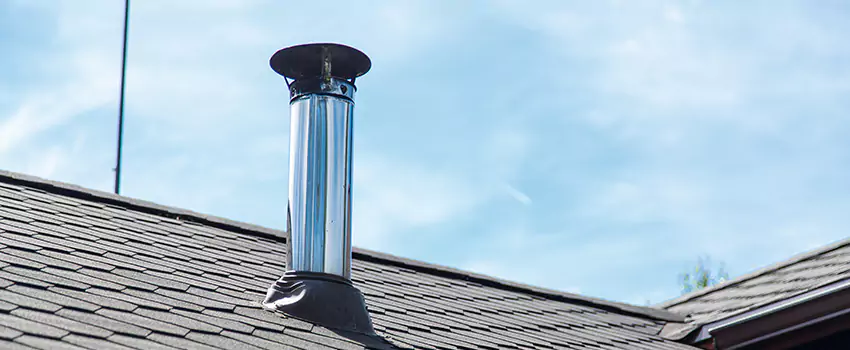 Outdoor Metal Chimney Installation in Baxter, Ontario
