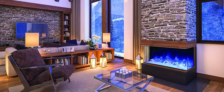 Dynamic Flame Color Fireplace Installation in Green Briar, ON