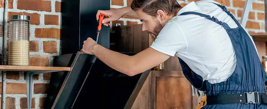 Old Rusted Metal Fireplace Repair And Replacement in Green Briar, ON