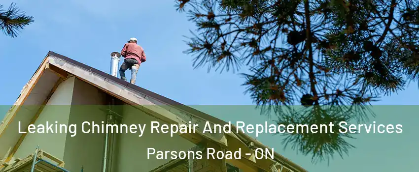  Leaking Chimney Repair And Replacement Services Parsons Road - ON