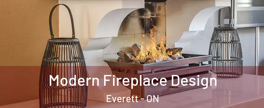  Modern Fireplace Design Everett - ON