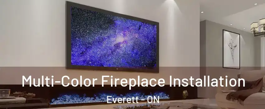  Multi-Color Fireplace Installation Everett - ON