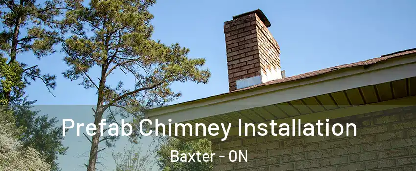  Prefab Chimney Installation Baxter - ON