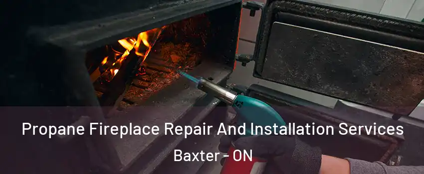 Propane Fireplace Repair And Installation Services Baxter - ON