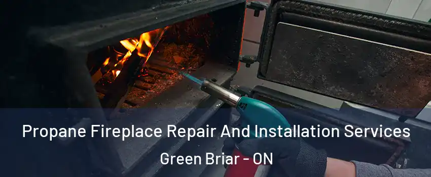 Propane Fireplace Repair And Installation Services Green Briar - ON
