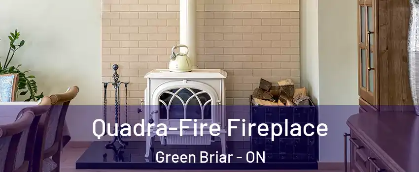  Quadra-Fire Fireplace Green Briar - ON