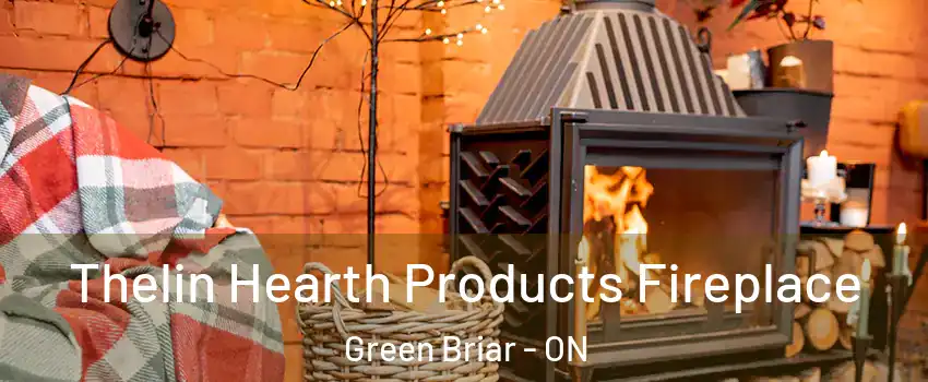  Thelin Hearth Products Fireplace Green Briar - ON
